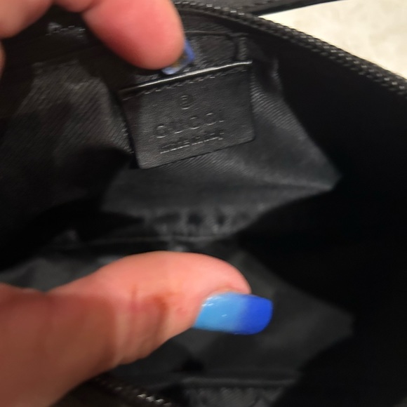 Authentic Gucci canvas small handbag 9.5 x 4.5 - Picture 3 of 7